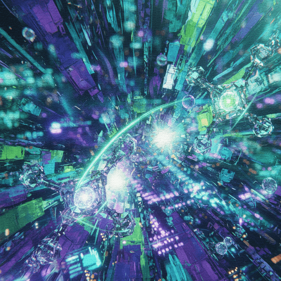 Quantensprung Abstrakt